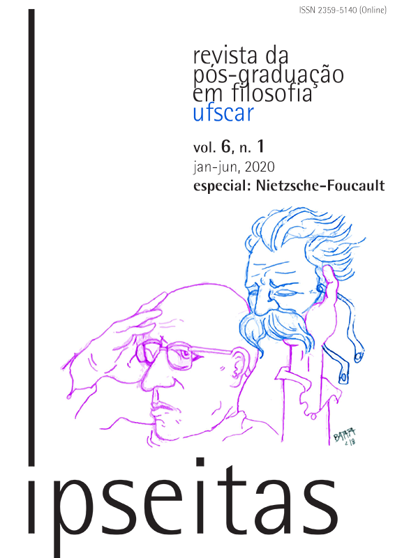 					Visualizar v. 6 n. 1 (2020): Nietzsche e Foucault
				