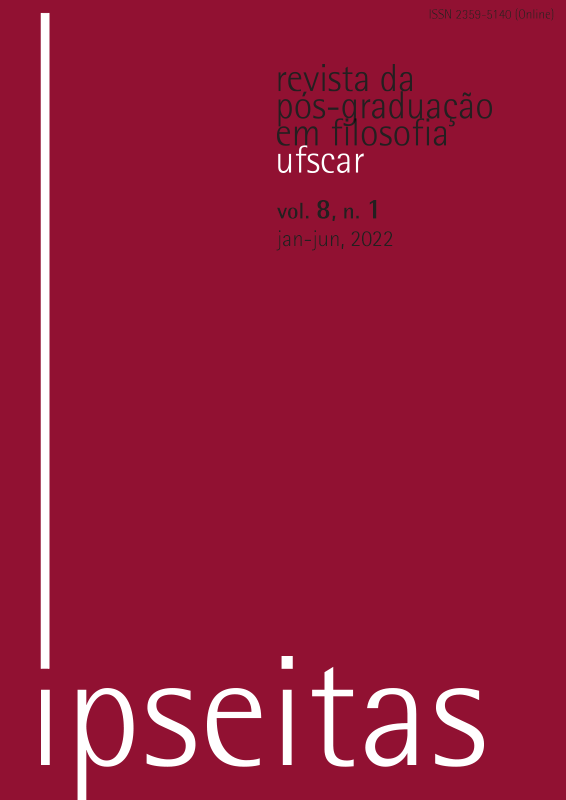 					Ver Vol. 8 Núm. 1 (2022): Fluxo Contínuo
				